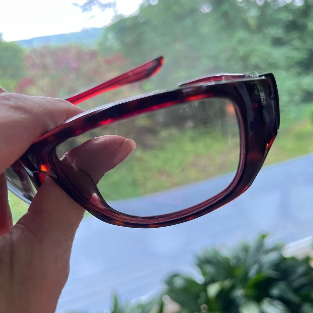 Oakley Black and Red Women's Disobey Sunglasses